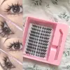 Set de Pestañas Postizas Transfronterizo, Pestañas Postizas de Conejo de Nueve Colas de Gran Capacidad, Ligeras y Naturales, Largas, Suaves y Cómodas Pestañas Artificiales