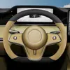 Capa de Volante Modelo 2026 Huawei Luxeed S7/R7 Capa de Guidão de Carro Ultra Fina de Camurça e Pelúcia Modelo 2025 AITO S9t/S9