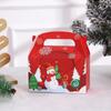 Nueva Bolsa de Regalo de Navidad Personalizada Bolsa de Regalo de Navidad Sorpresa para Niños Bolsa Tote Creativa de Manzana para Nochebuena