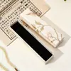 Nueva caja de joyería para horquillas estilo chino, caja de regalo rectangular con tapa y base estampadas, caja de embalaje para accesorios de horquilla de jade, collar, marcapáginas