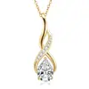 Collar Cuadrado Geométrico de Moissanita en Plata de Ley S925 para Mujer, Accesorio de Lujo Ligero a la Moda, Elegante Cadena para Clavícula, Exclusivamente para Ventas Transfronterizas