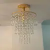 Lámpara de Techo Pequeña de Cristal Forma Redonda para Dormitorio, Vestíbulo, Pasillo, Pasillo, Accesorios de Iluminación Mini Minimalistas Modernos Fabricante Venta al por Mayor
