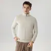Chaqueta Deportiva de Exterior para Hombre, Fitness, Running, Entrenamiento, Tejida, Cuello Alto, Top de Secado Rápido, Alta Elasticidad, Ropa Casual