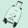 Nueva Maleta de Carrito Infantil, Maleta para Sentarse, Maleta de Dibujos Animados para Niña, Maleta de Cabina para Bebé, Maleta con Contraseña para Niño