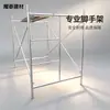 Andaime Móvel de Engenharia Tubo de Aço Espessado Estrutura de Escalada para Obra Plataforma de Andaime Móvel