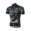 Xintown Ropa de Ciclismo Top Corto Verano Ropa de Ciclismo para Hombre Top de Manga Corta para Ciclismo Fuera de Carretera