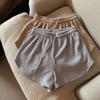 Tailandia shorts de color liso para mujer verano 2022 Nuevos holgados adelgazantes talla grande cintura alta casual Pantalones Cortos Calientes Pantalones de Chándal cortos en stock