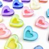 Parche de corazón de amor con estampado de tulipán sonriente, pendientes suaves y bonitos, pulsera, cadena para teléfono móvil, accesorios