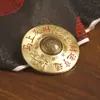 Pieza de mano giratoria de la fortuna de latón para riqueza instantánea, buena suerte en el Año del Caballo, gadget antiestrés de Mahjong Thirteen-A-One