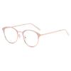 Gafas planas fotocromáticas anti-luz azul para mujer, gafas para computadora y teléfono móvil con luz azul anti-fatiga, gafas artísticas sin graduación para protección ocular