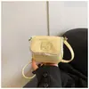 Bolso Pequeño Estilo Dulce y Lindo para Mujer 2025 Nuevo Retro Borde de Encaje Bolsa para Labiales Otoño e Invierno Mini Bolso Cruzado