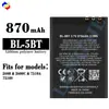 Adecuado para Batería de Teléfono Móvil Nokia Bl-5Bt 2608/2600C/7510A/7510S Batería Completamente Nueva Venta al por Mayor