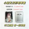 Protector de insignias de anime: fundas de PVC transparentes y redondas para guardar pines de 58 mm y 75 mm.