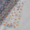 Tomoni Nail Art Jelly Shell Light Ins Verão Peixinho Dourado Estrela do Mar Fofa Estilo Coreano Adesivos de Unha