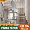 Cortina de porta deslizante suave e macia para divisória de casa e fábrica, cortina de porta comercial dobrável deslizante ultra-transparente de PVC nova
