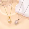 Collar de Bolsa de la Suerte para Mujer, Nuevo Collar de Imitación de Jade Hetian de Lujo Ligero de Nicho, Collar de Nuevo Estilo Chino, Cadena de Clavícula Versátil de Gama Alta