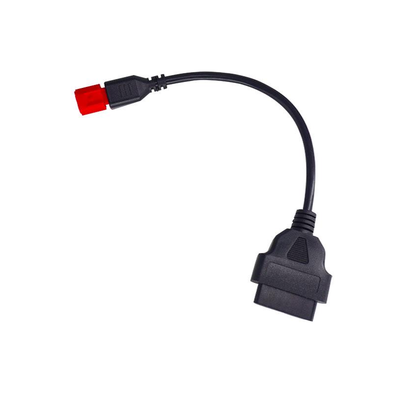 OBD母头 T0 6P红色胶壳线束