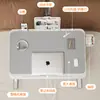 Mesa Plegable Pequeña Ajustable Escritorio Estudiante Dormitorio Marco de Escritorio Ajustable Escritorio de Estudio Mesa para Ventana Saliente Hogar Escritorio de Noche Oficina