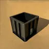 Molde de Bloque de Prueba de Presión Plástico Removible para Prueba de Hormigón 150 Resistencia a la Compresión del Cemento Molde de Bloque de Prueba de Hormigón Molde para Mortero Caja de Impermeabilidad