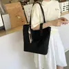 Bolso de Hombro Casual Estilo Japonés para Mujer, Modelo Nuevo para Estudiantes Universitarios, Bolso Versátil para Viajar al Trabajo, Bolso de Tela de Gran Capacidad para Mujer