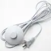 Produção de cabo de interruptor de abajur padrão nacional, interruptor tipo botão 303, cabo de alimentação de plugue de luminária de chão operado por pedal, certificado 3C