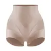 Base de maquillaje líquida malla ropa interior de talle alto control de abdomen moldeadora posparto adelgazante abdomen inferior levantacola pantalones capa base sin costuras pantalones moldeadores corporales para mujer