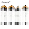 Set de 6 Pinceles de Pintura al Óleo Transfronterizo Pincel Acrílico Pelo de Nailon Pluma de Pintura Arte DIY Pintura Agua Tiza Venta al por Mayor