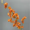Cadena de flores de hortensia bordadas de alta calidad transfronteriza simulación de flor paisajismo de salón de bodas flor artificial arreglo floral de escena de boda flor de seda plantas verdes venta al por mayor