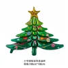 Nuevas Pegatinas de Pared de Vidrio para Empresa, Hogar, Árbol de Navidad, Adornos, Accesorios para Fotos, Pegatinas de Globos