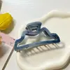 Jiayue Joyería Diseño Simple Versátil Estilo Nube Hueco Pinza Tiburón Parte Trasera de la Cabeza Pasador Accesorio para el Cabello