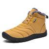 Botas de algodón de invierno 2023 transfronterizas calientes cálidas engrosadas talla grande zapatos de algodón para el norte suela blanda para hombre botas de nieve de media caña