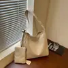 Bolso de hombro transfronterizo de moda con lunares para mujer, nuevo modelo 2026, bolso de hombro para estudiante de gran capacidad, bolso cruzado, bolso de mano
