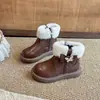 Botas para Niñas Botines de Princesa Nuevo Otoño/Invierno Más Terciopelo Botas Individuales para Bebé Niña Botas Martin para Niñas Niños Ligeras Cálidas