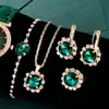 Joias simples de alta venda para comércio exterior, conjunto de colar, pulseira, anel, brinco moderno e versátil, acessórios de relógio, em estoque