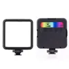 Luz de Relleno LED Mini Portátil para Transmisiones en Vivo, Fotografía, Iluminación de Belleza para Selfies, Luz de Bolsillo Multifuncional Universal a Todo Color RGB