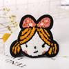 Estilo Coreano Nuevo Celebrante Cibernético Accesorios para el Cabello Pinza para el Cabello de Tela de Dibujos Animados para Mujer Lindo Bebé Bebé Clip Infantil Combinable con Todo Flequillo Clip de Borde