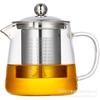 Tetera Hirviendo Estufa Eléctrica de Cerámica Cafetera Comercial Filtro de Acero Inoxidable Tetera Hirviendo Engrosada Tetera de Vidrio Resistente al Calor