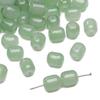 8x 10mm Imitação de Vidro Jade Furo Reto Jujuba Beads Handmade Loose Beads DIY Beads Homemade Bracelet Colar Acessórios