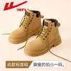 Botas de Pisar para Mujer 2025 Nuevas de Primavera Populares Estilo Británico Zapatos de Mujer Botas Cortas de Senderismo Suela Gruesa Ropa de Trabajo Botas de Ruibarbo