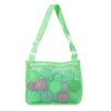 Bolsa de malla para niños de color sólido de Amazon, bolsa de almacenamiento para juguetes de playa, herramienta para cavar arena, bolsa de malla para almacenamiento de artículos diversos con logo