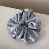 Goma de pelo de satén con lunares de alta gama estilo coreano para mujer, elegante goma para moños, cuerda para el pelo, accesorio para el pelo