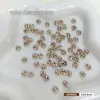 Decoraciones Brillantes para Uñas con Pedrería sin Base Bolas de Pedrería Mini Pedrería Terminada Pequeña Pedrería de Diamante Apilable Accesorios para Uñas Pedrería para Uñas