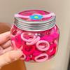 Goma elástica para atar el pelo niñas goma elástica pequeña infantil niñas alta elasticidad colorida no daña el pelo liga para el pelo liga para el pulgar accesorios para el pelo