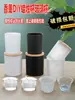 Copo de Vidro para Vela Tealight de Aromaterapia Transparente Fosco Kit de Material Artesanal DIY Lâmpada de Manteiga Copo Vazio para Exibição
