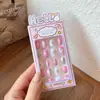 Nuevas Pegatinas para Uñas de Dibujos Animados de Kuromi para Bebés, Linda Decoración de Uñas Impermeable para Niñas Pequeñas, Pegatinas para Uñas para Niñas