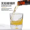 Caja Completa de Vasos Gruesos de Vidrio Templado, Vasos Octagonales para Cerveza para Bares y Ktvs, Vasos de Whisky Comerciales y para el Hogar