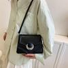 Bolso Pequeño Texturizado para Mujer Verano 2026 Nuevo Estilo Coreano Bolso de Hombro Cadena de Moda Bolso Cruzado Versátil Bolso Cuadrado Pequeño