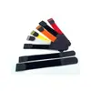 Cinta de velcro tipo P de gancho y bucle para atar cables Red Cable de red Sujetacables Cable del cargador Cable de alimentación Cable de computadora Agrupación de cables Agrupación de cables