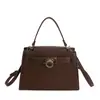 Bolsa Kelly Tendência e Fashion, Design de Nicho Retrô, Bolsa de Ombro com Fivela de Fechamento Personalizada, Bolsa de Mão para o Dia a Dia, Bolsa Transversal