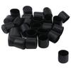 Taburete Doméstico Transfronterizo de Goma Negra, Mesa y Silla, Cubierta para Pies, Cubierta Redonda para Pies, Exterior, Hogar, Antideslizante, Duradera, Cubierta Protectora